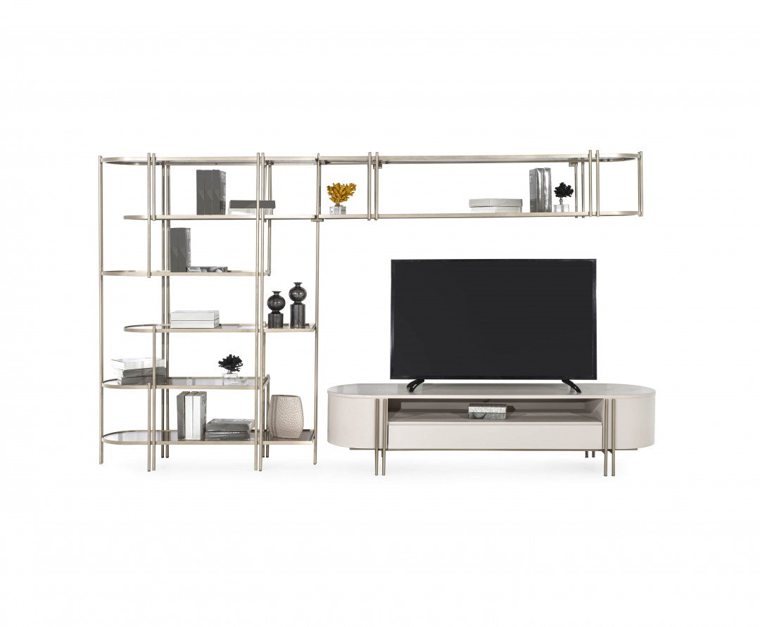 Blush tv ünitesi metal raf